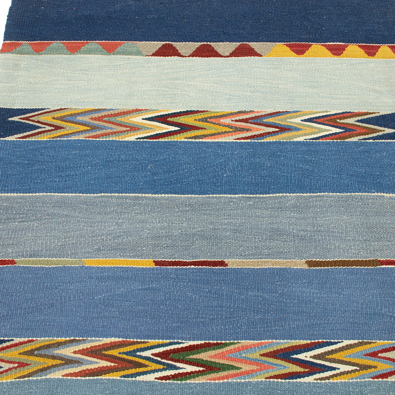 New Handwoven Turkish Kilim Rug - 3' 1" x 4' 4" (37" x 52") - K0092103