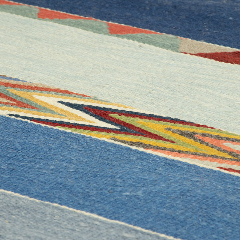 New Handwoven Turkish Kilim Rug - 3' 1" x 4' 4" (37" x 52") - K0092103