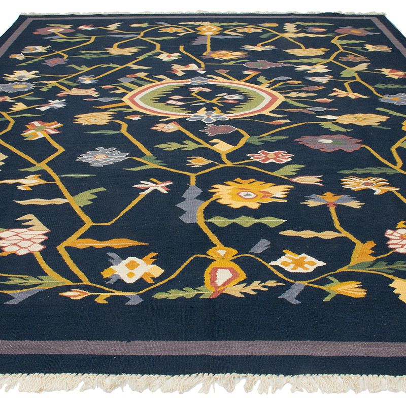 Nueva Alfombra Turca Kilim - 253 cm x 337 cm - K0092105