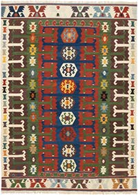 Yeni Kök Boya El Dokuma Kilim - 250 cm x 344 cm