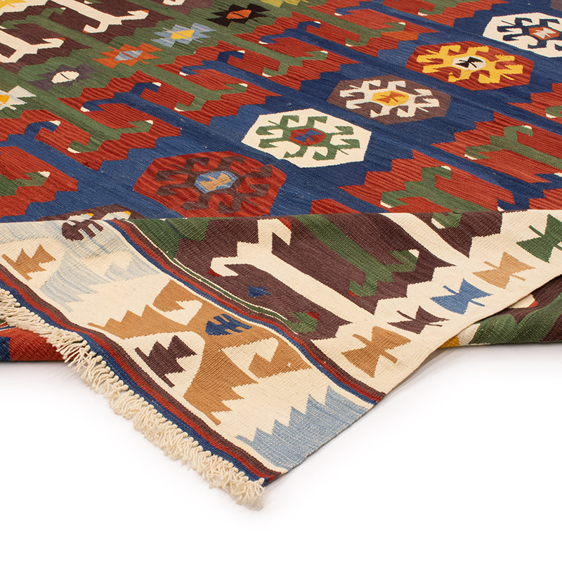 Yeni Kök Boya El Dokuma Kilim - 250 cm x 344 cm - K0092106