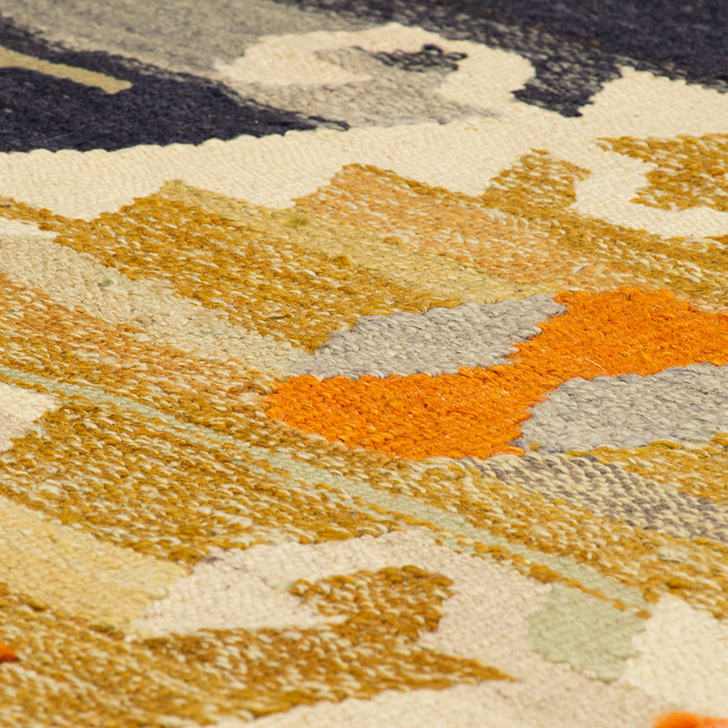 New Turkish Handwoven Kilim Rug - 8' 7" x 11' 6" (103" x 138") - K0092109