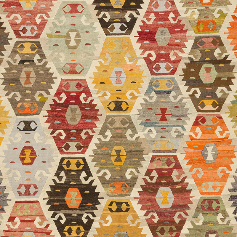 Yeni Kök Boya El Dokuma Kilim - 265 cm x 340 cm - K0092111