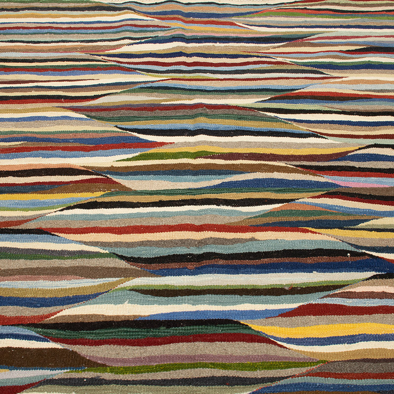 Nueva Alfombra Turca Kilim - 153 cm x 211 cm - K0092115