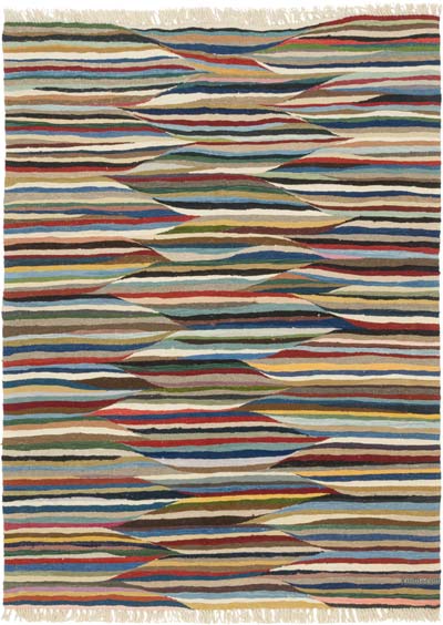 Yeni Kök Boya El Dokuma Kilim - 153 cm x 211 cm