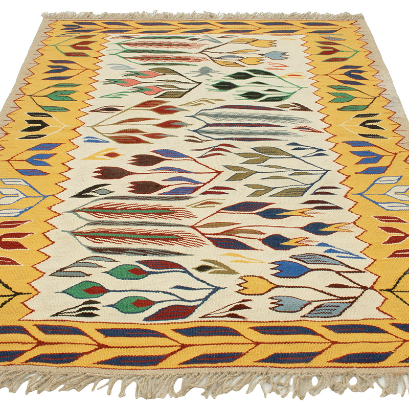 Yeni Kök Boya El Dokuma Kilim - 117 cm x 166 cm - K0092116