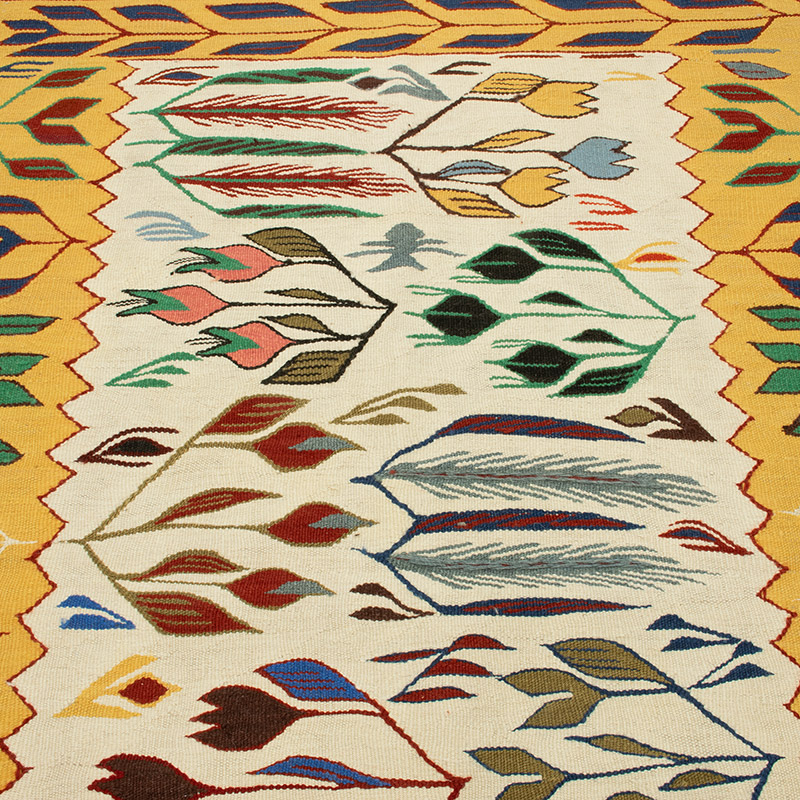 Yeni Kök Boya El Dokuma Kilim - 117 cm x 166 cm - K0092116