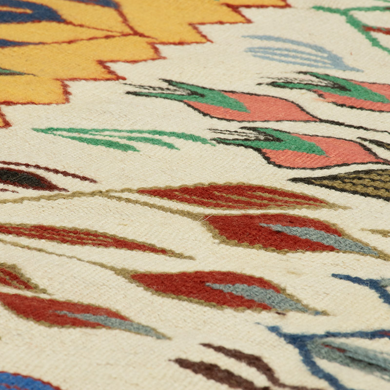 Yeni Kök Boya El Dokuma Kilim - 117 cm x 166 cm - K0092116