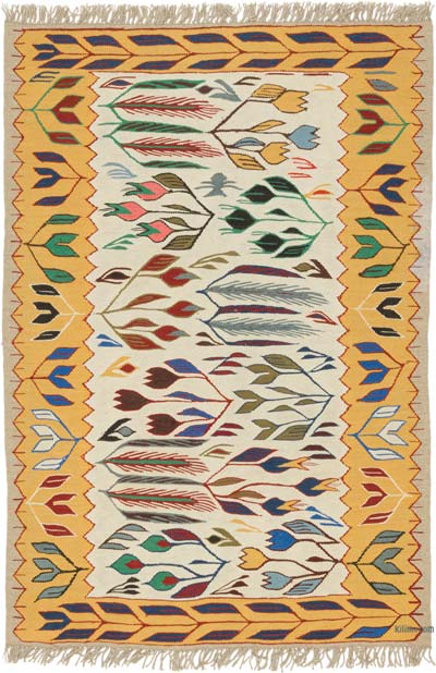 Nueva Alfombra Turca Kilim - 117 cm x 166 cm