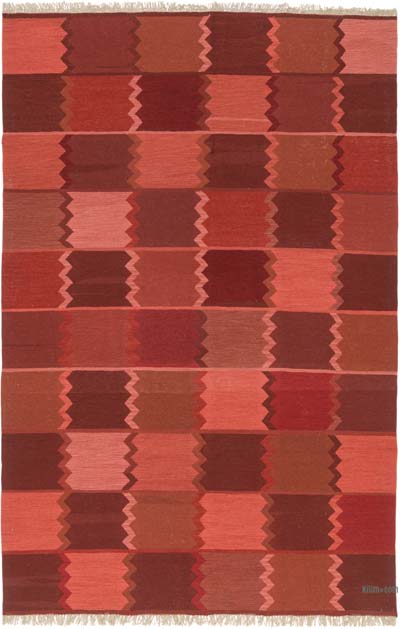 New Handwoven Turkish Kilim Rug - 6' 7" x 10'  (79" x 120")