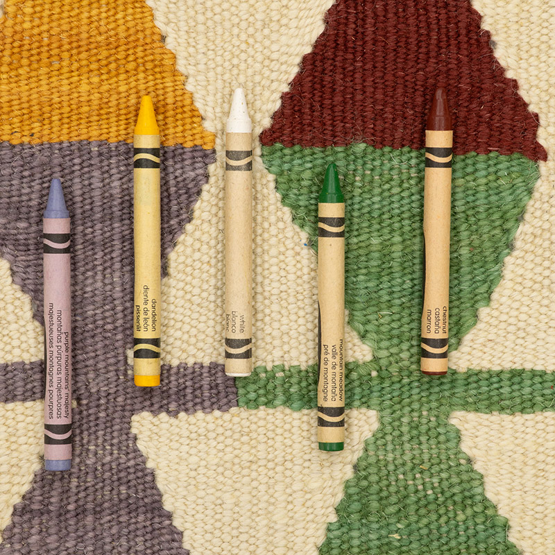 New Handwoven Turkish Kilim Rug - 4'  x 6' 2" (48" x 74") - K0092118