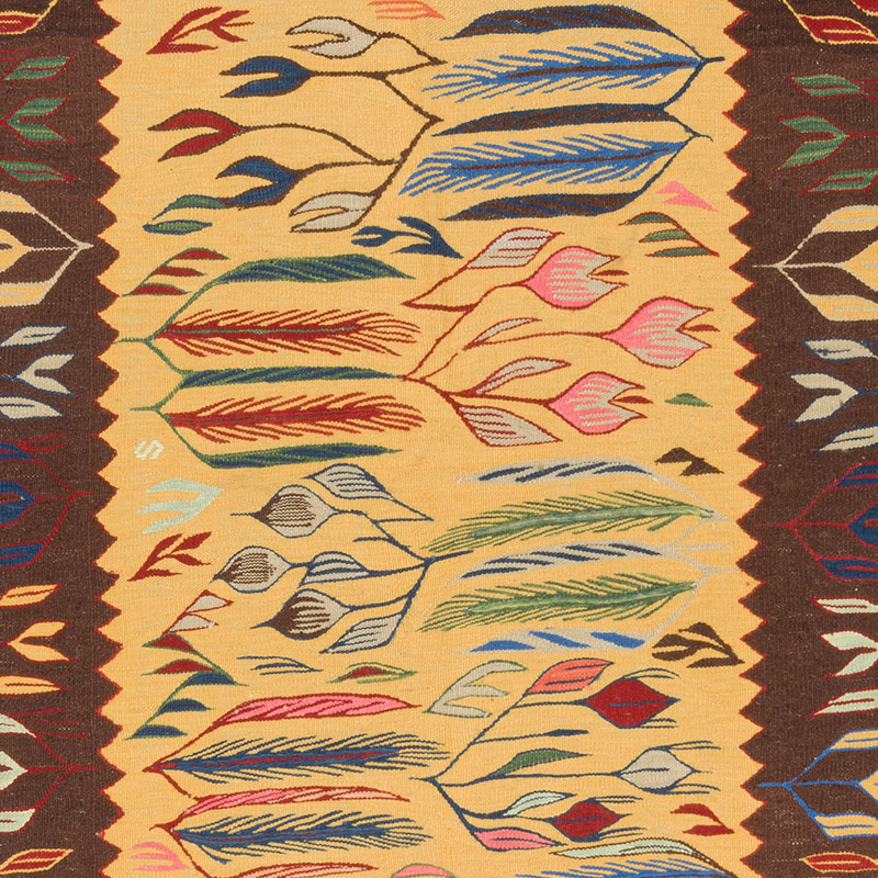 Yeni Kök Boya El Dokuma Kilim - 127 cm x 171 cm - K0092119