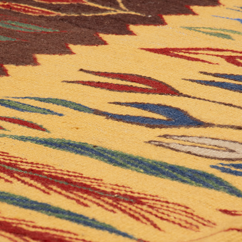 Yeni Kök Boya El Dokuma Kilim - 127 cm x 171 cm - K0092119
