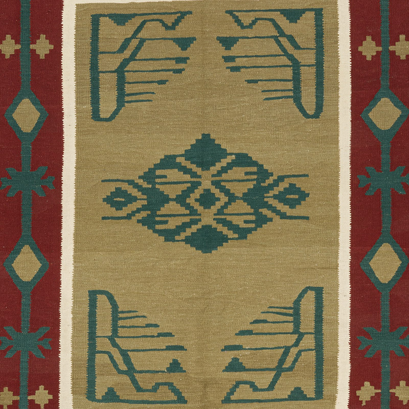Yeni Kök Boya El Dokuma Kilim - 205 cm x 290 cm - K0092120