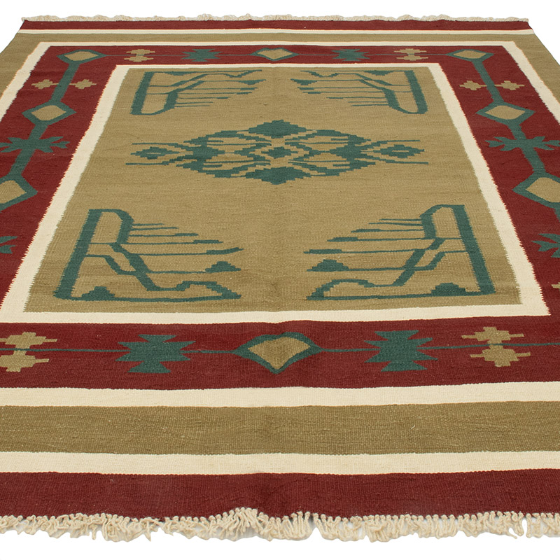 Yeni Kök Boya El Dokuma Kilim - 205 cm x 290 cm - K0092120
