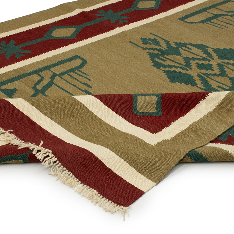 Yeni Kök Boya El Dokuma Kilim - 205 cm x 290 cm - K0092120