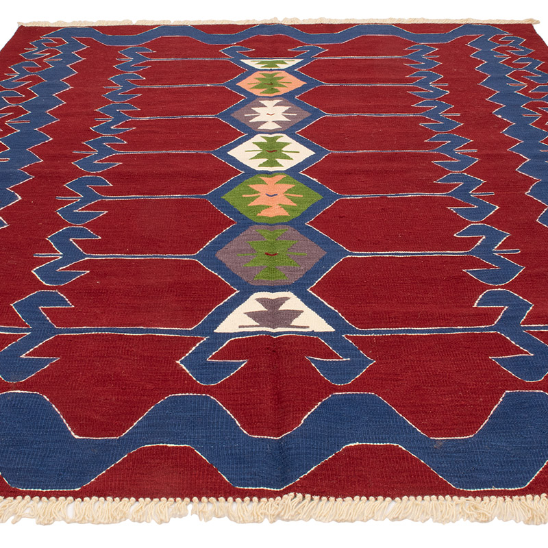 Nueva Alfombra Turca Kilim - 190 cm x 238 cm - K0092121