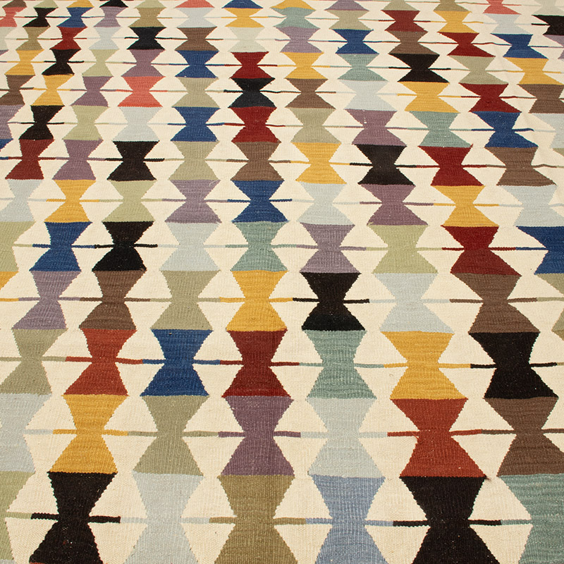 Nueva Alfombra Turca Kilim - 273 cm x 317 cm - K0092122