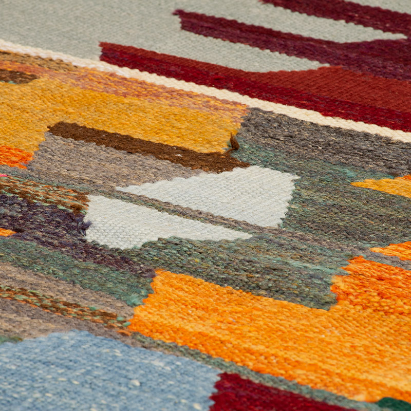 Yeni Kök Boya El Dokuma Kilim - 258 cm x 345 cm - K0092123