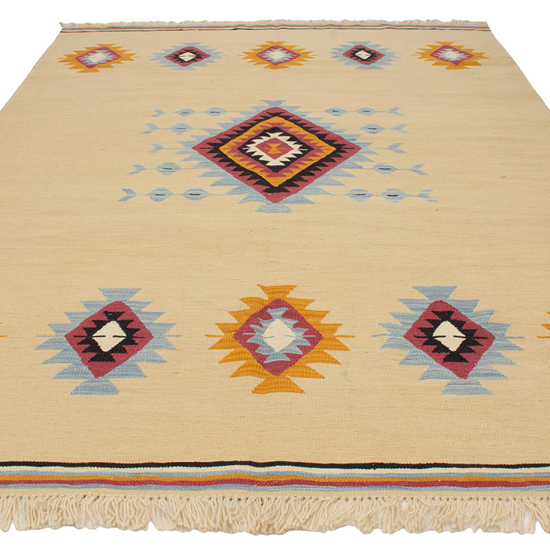 Yeni Kök Boya El Dokuma Kilim - 200 cm x 304 cm - K0092124