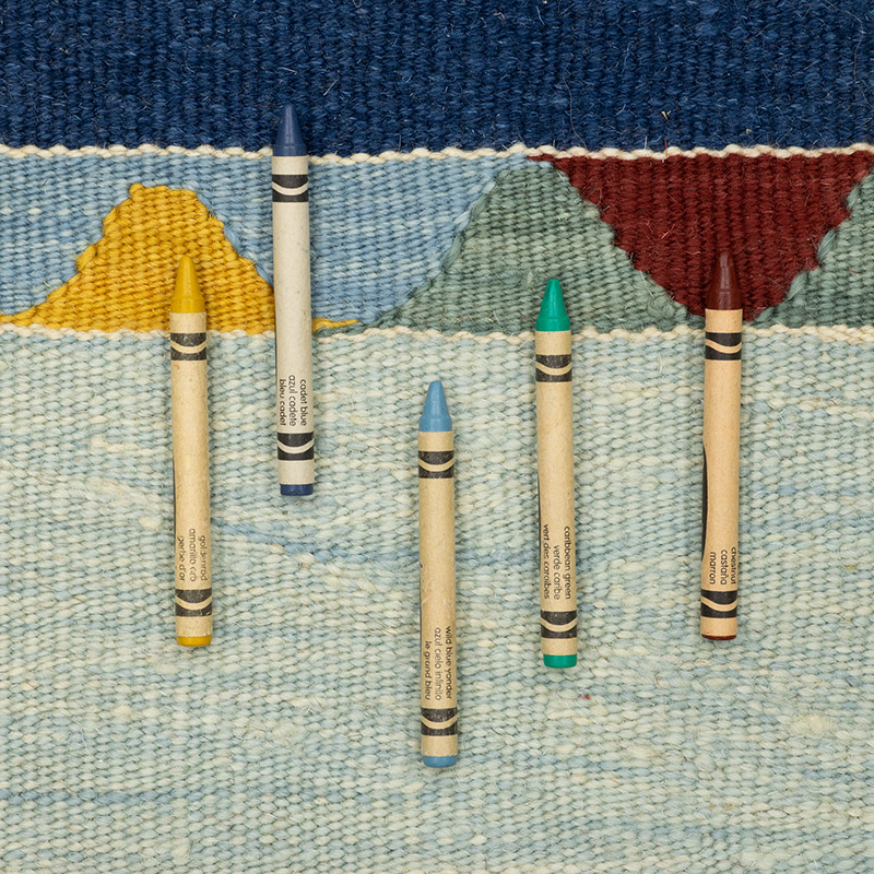 Yeni Kök Boya El Dokuma Kilim - 93 cm x 130 cm - K0092125