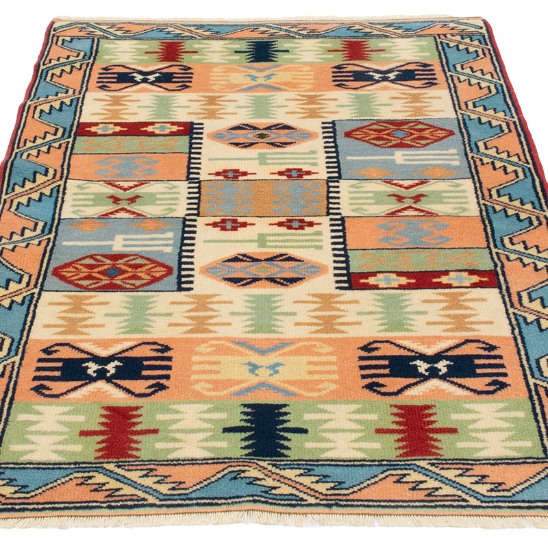 Nueva Alfombra Turca Anudada a Mano - 85 cm x 131 cm - K0092126