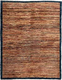 Modern New Hand-Knotted Rug - 4' 11" x 6' 5" (59" x 77")