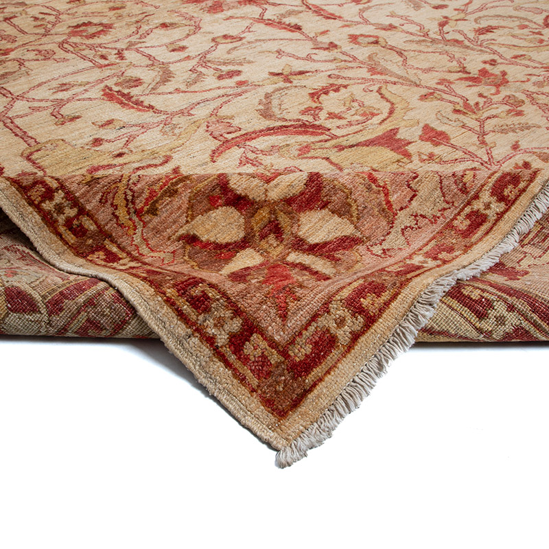 Alfombra Nueva Anudada a Mano de Inspiración Oushak - 246 cm x 302 cm - K0092148