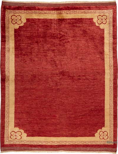 New Hand-Knotted Rug