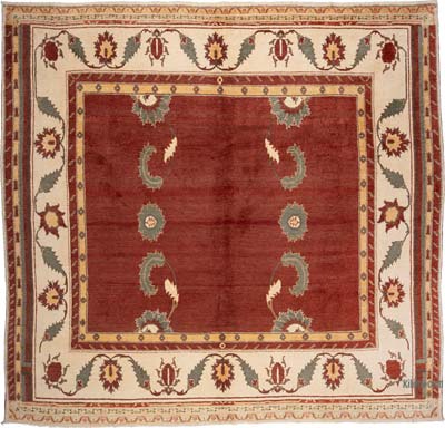 New Hand-Knotted Rug