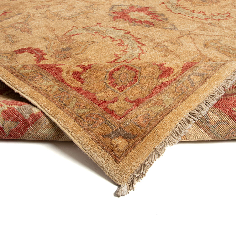 Alfombra Nueva Anudada a Mano de Inspiración Oushak - 186 cm x 267 cm - K0092151