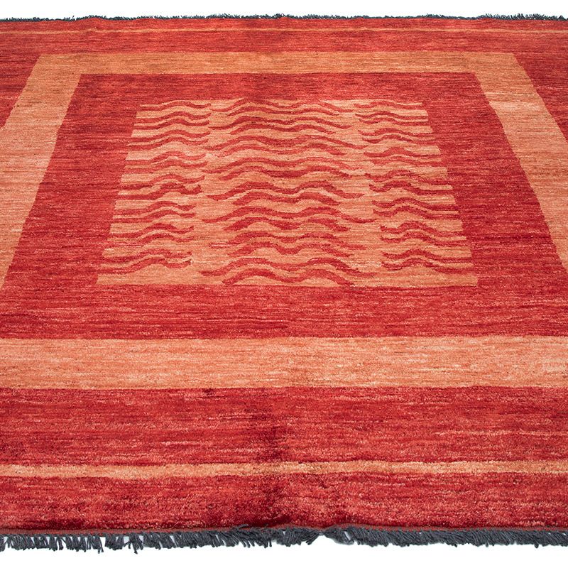 Alfombra Moderna Nueva Anudada a Mano - 219 cm x 217 cm - K0092153