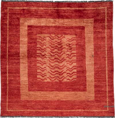 Alfombra Moderna Nueva Anudada a Mano - 219 cm x 217 cm