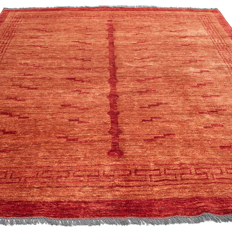 Alfombra Moderna Nueva Anudada a Mano - 184 cm x 235 cm - K0092154