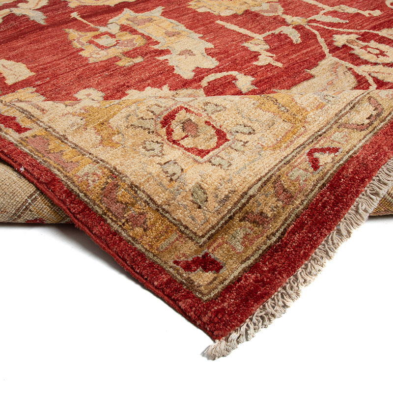 New Hand Knotted Oushak Inspired Rug - 6' 4" x 9'  (76" x 108") - K0092155