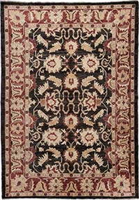Yeni Uşak Desenli El Dokuma Halı - 205 cm x 293 cm