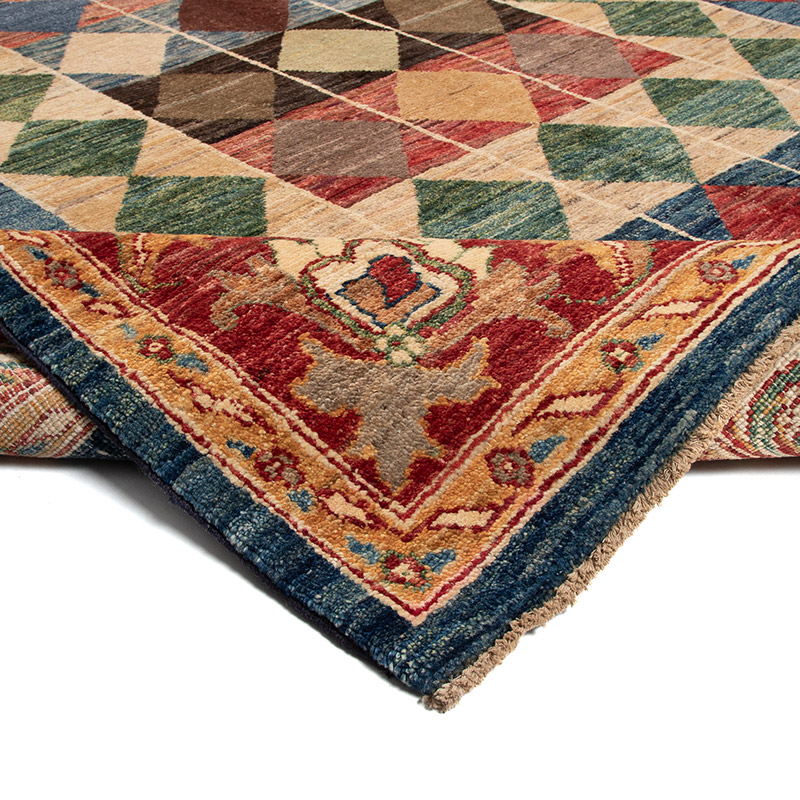 Modern New Hand-Knotted Rug - 6' 3" x 9' 4" (75" x 112") - K0092161
