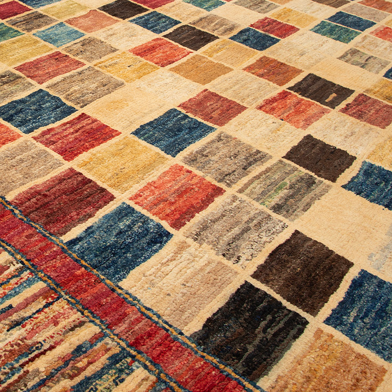 Modern New Hand-Knotted Rug - 6' 7" x 9' 9" (79" x 117") - K0092162