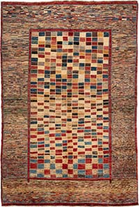 Modern New Hand-Knotted Rug - 6' 4" x 9' 9" (76" x 117")