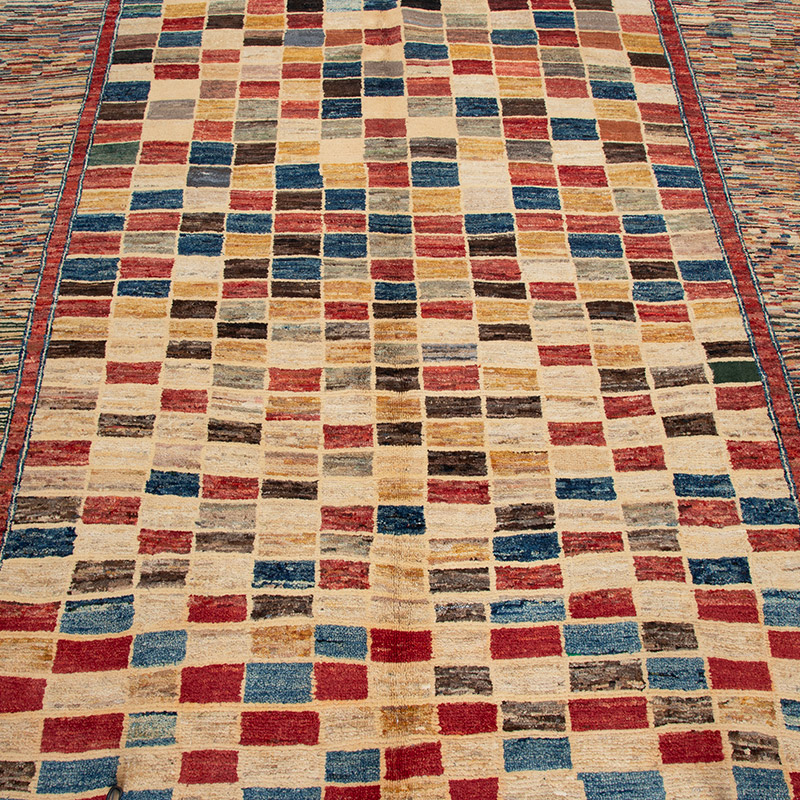 Modern New Hand-Knotted Rug - 6' 4" x 9' 9" (76" x 117") - K0092164