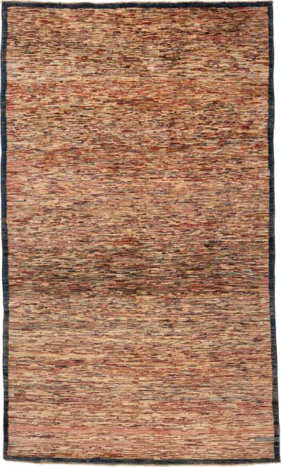 Modern New Hand-Knotted Rug - 5' 7" x 9' 7" (67" x 115")