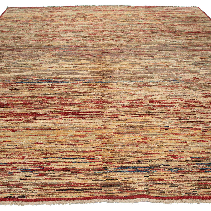 Modern New Hand-Knotted Rug - 8' 2" x 8' 11" (98" x 107") - K0092168