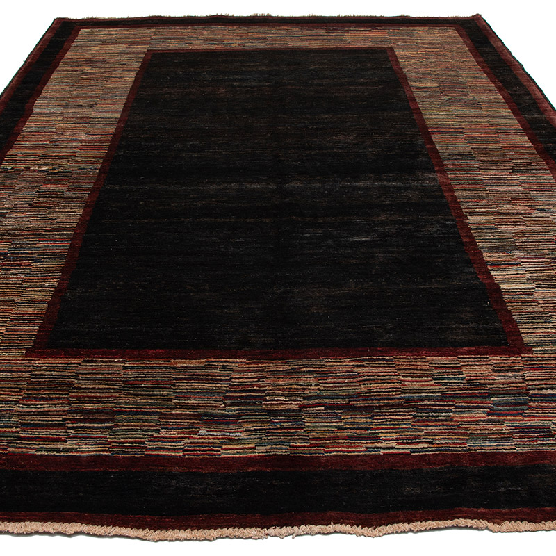 Modern New Hand-Knotted Rug - 6' 5" x 9' 3" (77" x 111") - K0092170