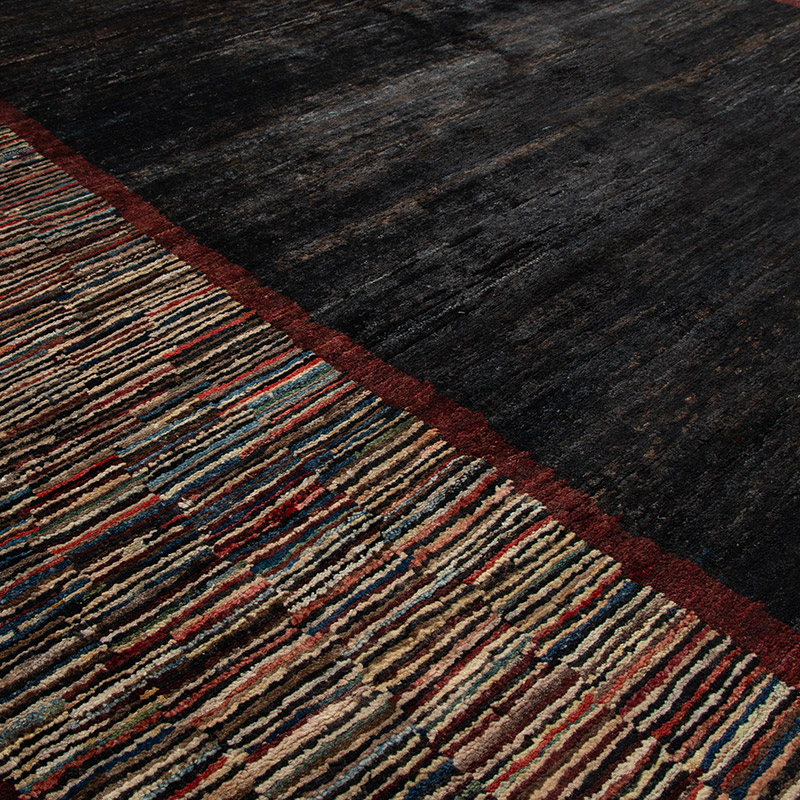 Modern New Hand-Knotted Rug - 6' 5" x 9' 3" (77" x 111") - K0092170
