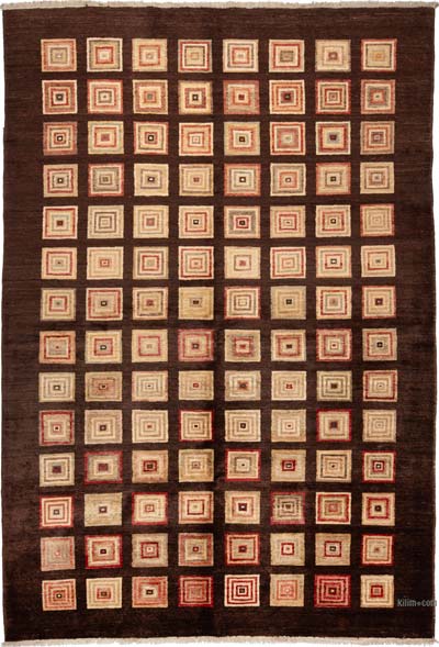 Alfombra Moderna Nueva Anudada a Mano - 196 cm x 289 cm