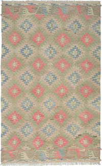 Vintage Mihalic Kilim Rug - 6' 5" x 10' 10" (77" x 130")