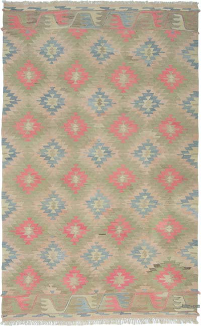 Vintage Mihalic Kilim Rug - 6' 5" x 10' 10" (77" x 130")