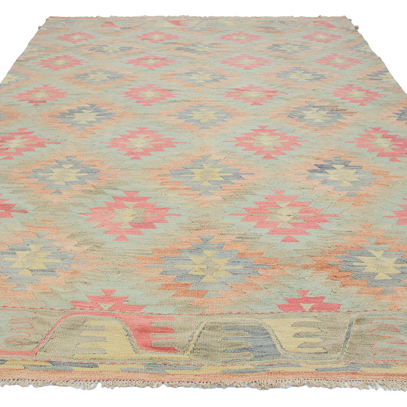 Vintage Mihalic Kilim Rug - 6' 9" x 10' 6" (81" x 126") - K0092179