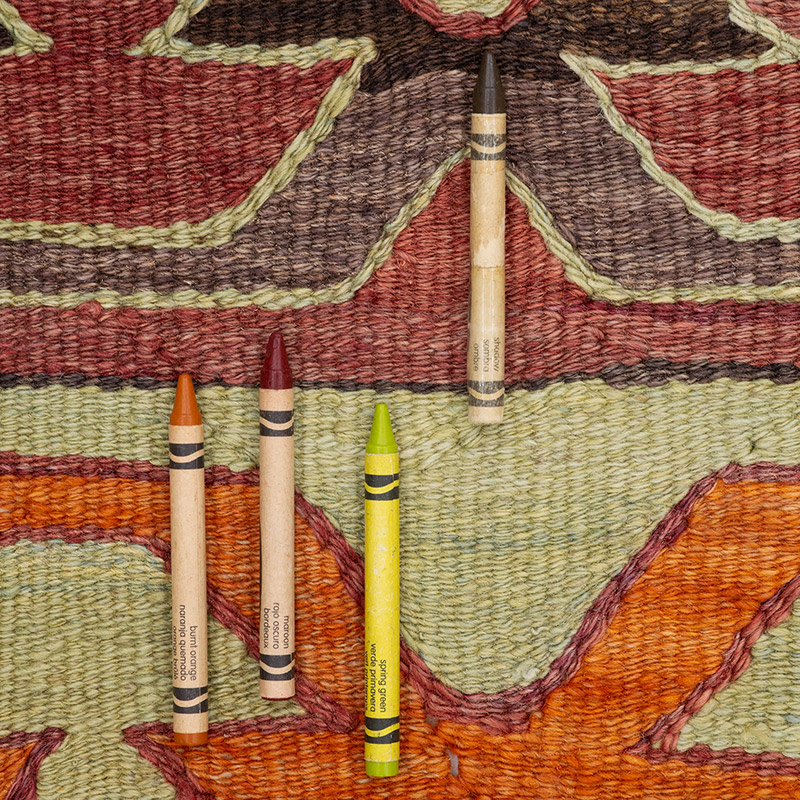 Vintage Konya Kilim Rug - 5' 2" x 9' 7" (62" x 115") - K0092181