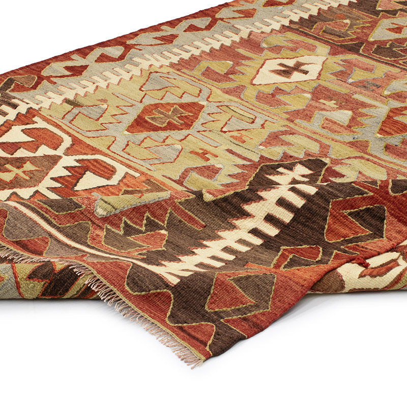 Vintage Konya Kilim Rug - 5'  x 10' 11" (60" x 131") - K0092186